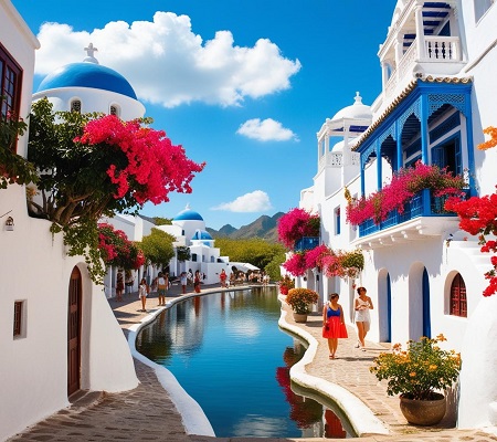 ĐẠI LÝ - CÔN MINH - SANTORINI - HOA PHƯỢNG TÍM 4 NGÀY 4 ĐÊM