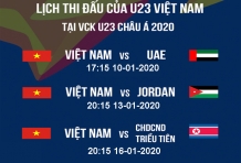 TOUR XEM BÓNG ĐÃ U23 CHÂU Á 2020