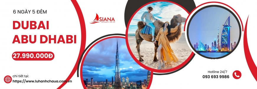 Tour du lịch Dubai Giá Rẻ 2020